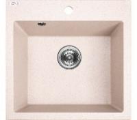 Мойка кухонная Laveo Alena SBA_410T квадратная бежевый