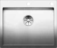 Мойка из нерж. стали Blanco CLARON 550-IF/А зеркальная полировка с клапаном-автоматом