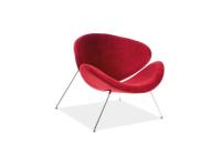 Кресло SIGNAL MAJOR VELVET CHROM бордовый