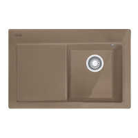 Мойка кухонная Franke MTK 611-78 (миндаль, чаша справа)