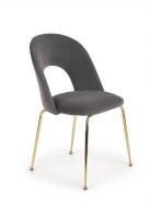 Стул SIGNAL WENUS VELVET карри/черный New