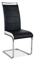 Стул SIGNAL CHERRY MATT VELVET 48 желтый/черный New