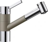 Смеситель BLANCO TIVO-S хром/серый беж