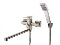 Смеситель для ванны с пл.из. D35, сат. NEB7-A123KH G.lauf (Смеситель цинковый)