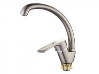 Смеситель для кухни D40, сатин 8G4-A181KH G.Lauf (Смеситель цинковый)