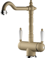 Смеситель OMOIKIRI Amagasaki-CA латунь/гранит/карамель