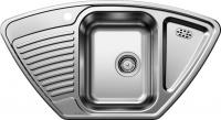 Мойка из нерж. стали Blanco TIPO 9 E матовая (213536+221093)