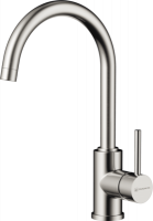 Смеситель OMOIKIRI Shinagawa-BN латунь/нержавеющая сталь