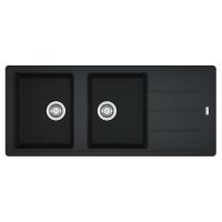 Мойка с сифоном гранит BFG 621 оникс Franke (114.0367.654)