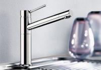 Смеситель Blanko ALTA нержавейка