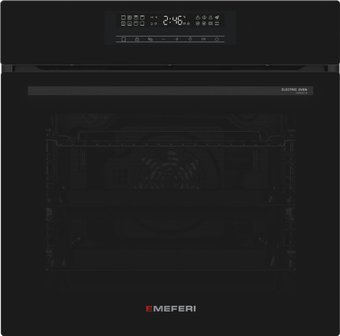 Электрический духовой шкаф Meferi MEO6016BK Comfort Plus