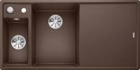 Мойка из силгр. Blanco AXIA III 6 S кофе чаша слева, доска стекло