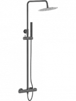 Душевая система Laveo Pretto PLP_10OB графит