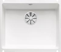 Мойка из кер. Blanco SUBLINE 500-U глянцевая белая