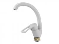 Смеситель для кухни D40, бел. 8G4-A181KW G.Lauf (Смеситель цинковый)