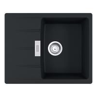 Мойка с сифоном гранит CNG 611-62 черный матовый (в/у) Franke (114.0630.418)