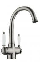 Смеситель OMOIKIRI Okinawa-2-SI латунь/античное серебро