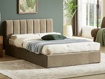 Кровать Signal Montreal Velvet Bluvel 28 140х200 (бежевый)