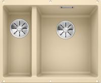 Мойка из силгр. Blanco SUBLINE 340/160-U (чаша справа) шампань