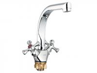 Смеситель для кухни мойки (Lt), кер. (1/2)QSL4-D827 G.Lauf (Смеситель латунный)