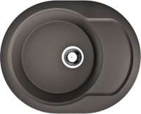 Мойкa кухонная Omoikiri Manmaru 62-DC Artgranit/темный шоколад