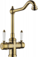 Смеситель OMOIKIRI Tottori-AB латунь/античная латунь
