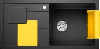 Мойка из силгр. Blanco SITY XL 6 S антрацит, лимон
