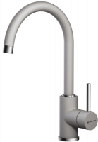 Смеситель OMOIKIRI Shinagawa-GR латунь/гранит/leningrad grey