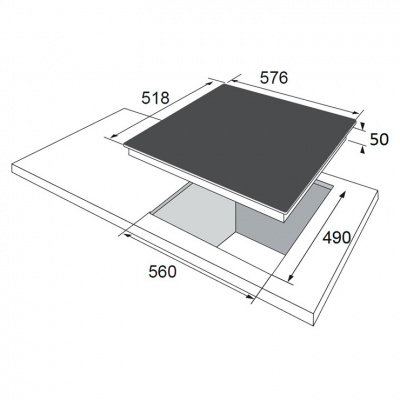 Электрическая панель Hansa BHC96508