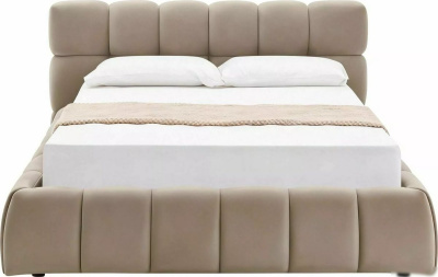 Кровать Signal Parma Velvet Bluvel 40 140/200 (темно-бежевый)