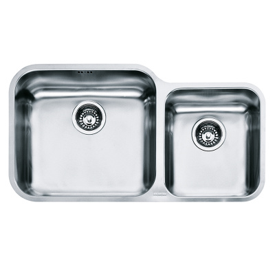 Мойка с сифоном нерж. GAX 120 полированная (мпс) Franke (122.0021.447)