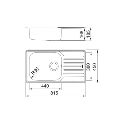 Мойка Franke LNX 611