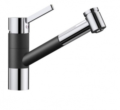 Смеситель BLANCO TIVO-S хром/черный