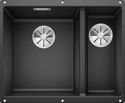 Мойка из силгр. Blanco SUBLINE 340/160-U (чаша слева) антрацит