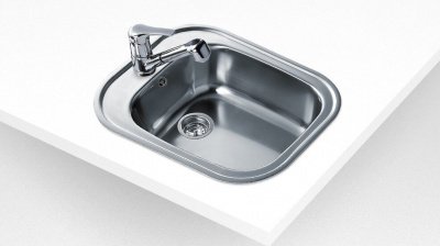 Мойка из нерж. стали Teka STYLO 1C полированная