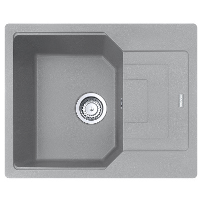 Мойка с сифоном гранит UBG 611-62 серый камень Franke (114.0574.955)