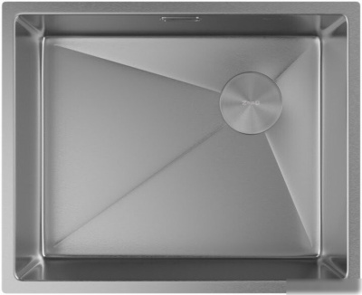 Кухонная мойка ZorG Zerox 54 U / IF Side SF Steel