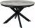 Кухонный стол Signal Porto ceramic 120-160/120 (белый pandoro/черный)
