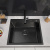 Кухонная мойка ARFEKA Eco AR 600*500 Black PVD Nano Decor Volcanic Rock Кухонная мойка ARFEKA Eco AR 600*500 Black PVD Nano Decor Volcanic Rock