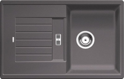 Мойка из силгр. Blanco ZIA 45 S темная скала