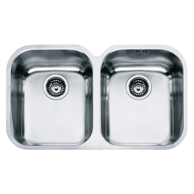 Мойка с сифоном нерж. AMX 120 полированная (мпс) Franke (122.0021.446)