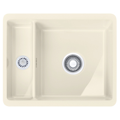 Мойка керамика Fraceram KBK 160 кремовый (мпс) Franke (126.0335.884)