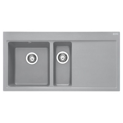 Мойка гранит MTG 651-100 серый камень правая Franke (114.0594.824)