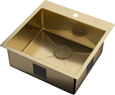 Кухонная мойка ZorG Zerox 51 IF PVD Gold