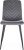 Стул Signal Daren Velvet Bluvel 14 (серый/черный) Стул Signal Daren Velvet Bluvel 14 (серый/черный)