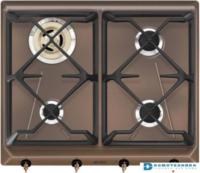 Газовая панель Smeg SRV864RAG