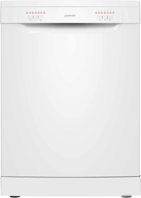 Отдельностоящая посудомоечная машина Meferi MDW6062WH FS Light