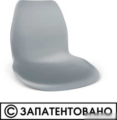 Стул Sheffilton SHT-ST29/S145-2 (серый/хром лак)