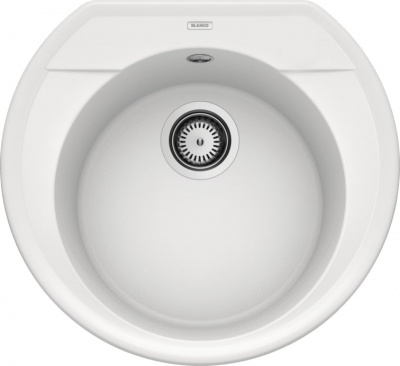 Мойка из силгр. Blanco RONDOVAL 45 белая