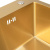 Кухонная мойка ARFEKA ECO AR 700*500 GOLD PVD NANO Кухонная мойка ARFEKA ECO AR 700*500 GOLD PVD NANO